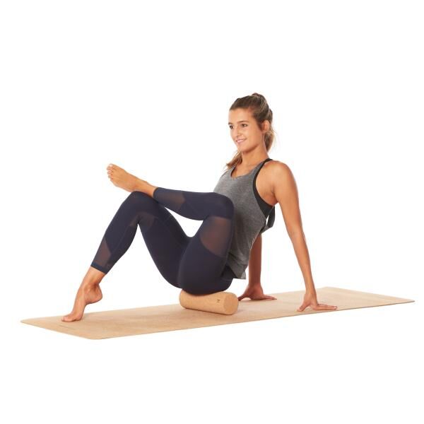 ARTZT vitality Faszienrolle aus Kork zur Selbstmassage, löst Verhärtungen im Bindegewebe