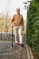 Vorschau: RIDDER Gehstock Ally höhenverstellbar ca. 75-100,5 cm mit Aufhänglasche und ergonomischen Griff