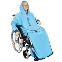 Pellis Medica leichtes Thermo Cape Emma mit Fleecefutter u. Softshell für Rollstuhlfahrer 2 teilig