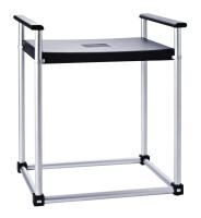 RIDDER Bad-Hocker Zac XXL schwarz, mit Armlehnen für leichteres Aufstehen