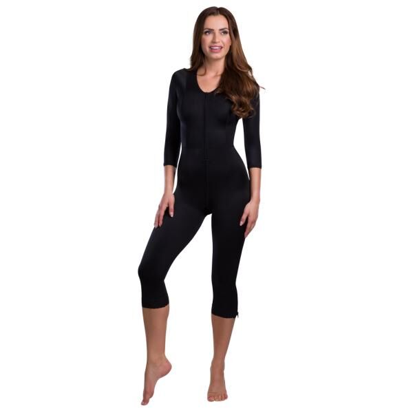 lipoelastic MHD Comfort postoperativer Kompressionsbody mit Hygieneöffnung u. Reißverschluss