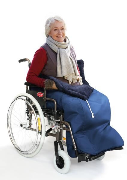 Rehaforum Webpelz Schlupfsack RFM wind- und wasserabweisend, mit Reißverschluss, Gr. 3