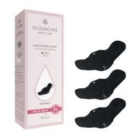 SELENACARE 3er Multipack waschbare Binde mit Druckknopf für leichte und mittlere Tage der Periode