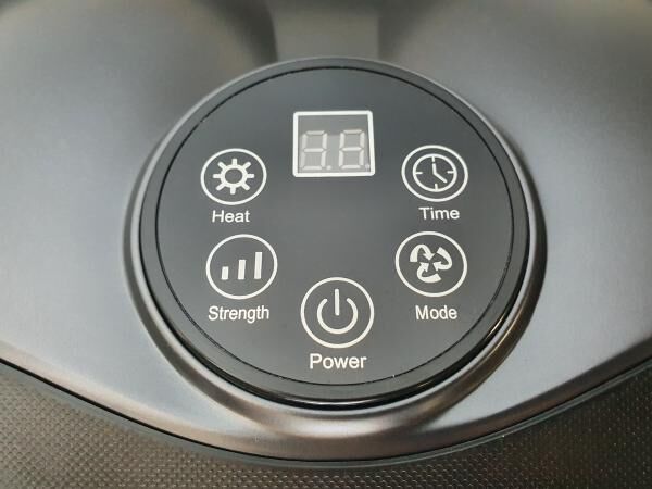 ergoleben Luftdruck Rollen Fußmassagegerät mit Heizfunktion und Kompressionstechnologie