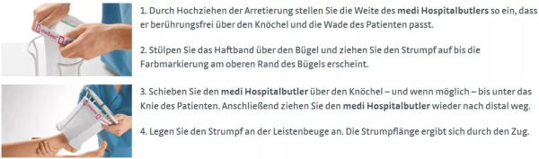 medi Hospitalbutler Anziehhilfe für Kompressionsstrümpfe