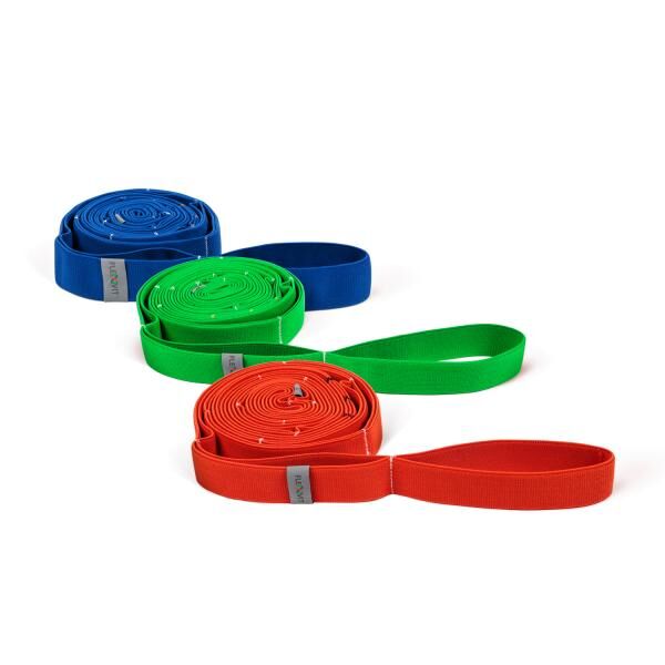 FLEXVIT Fitnessband MULTI 3er Set - orange, grün, blau