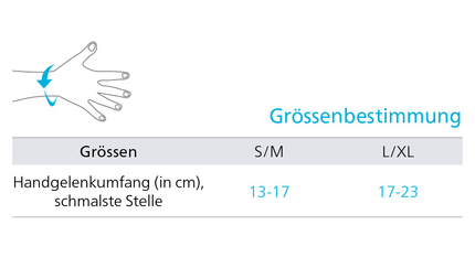 mobilis by SIGVARIS GROUP ManuWrap Handgelenkbandage für moderate Stabilisierung