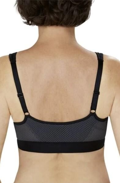 amoena Ester postoperativer Prothesen-BH mit Vorderverschluss, schwarz o. weiß