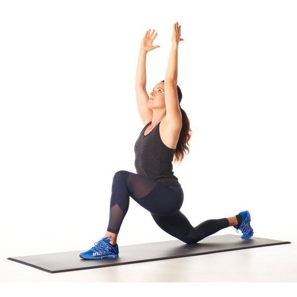 ARTZT vitality Gymnastikmatte mit Ösen aus NBR Schaum, Maße: 188 x 60 x 1 cm