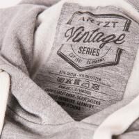 Vorschau: ARTZT Vintage Series Hoodie Kapuzenpullover grau meliert für Damen