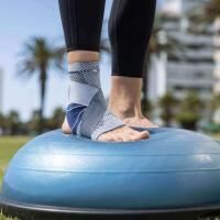 Vorschau: BAUERFEIND MalleoTrain S open heel fersenfreie Sprunggelenk-Aktivbandage für leichten Schutz