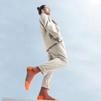 Vorschau: Compressana Kompressionskniestrumpf LIFESTYLE PIQUÉ 20, leichte Kompression im modernen Look