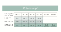 Vorschau: Spring medical YOURSPRING MEDIUM blickdichte Stützstrümpfe Kniestrümpfe 140 DEN