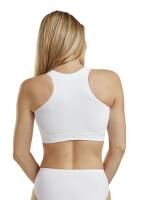 Vorschau: TRICONmed CareFix Ava nahtloser postoperativer Kompressions-BH, Reißverschluss vorne