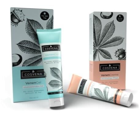 COSVENA Set VenenCreme und VenenGel jeweils 150 ml versorgt Ihre Beine rund um die Uhr