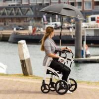 Vorschau: Saljol Rollz Motion Regenschirm für Rollator, schwarz