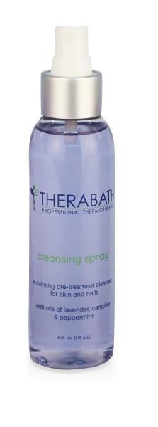 TherabathPro Reinigungsspray zur Reinigung von Haut und Nägeln vor der Anwendung, 118 ml