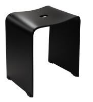 Vorschau: RIDDER Bad-Hocker Trendy, schwarz matt aus Acryl