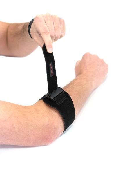 DONJOY® EpiForce® Strong Epicondylitis-Spange in Universalgröße mit Druckpelotte für Tennisarm