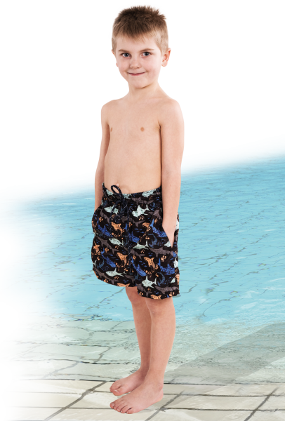 suprima Inkontinenz Jungen Badeshorts mit integriertem Sicherheitsslip in versch. Größe