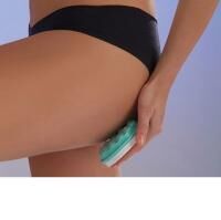 Vorschau: Hydas Rücken-Cremer mit teilbarem Griff, mühelos alle Körperstellen erreichen