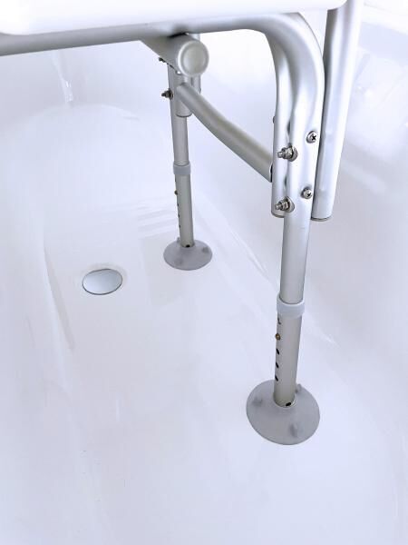 RIDDER Badewannen-Transferbank Sam höhenverstellbar, weiß, TÜV geprüft