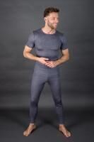 Vorschau: Moser Care Lamwolle Shirt unisex mit kurzem Arm und Rundhals aus 40% Lammwolle