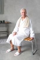 Vorschau: RIDDER Bad-Hocker Pro höhenverstellbar Gesamtabmessung: ca. 59,5 x 36 x 41,5-54 cm