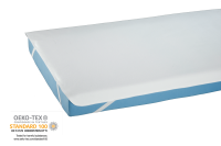 Vorschau: suprima 3531 Inkontinenz Bettauflage Molton mit 4 Eckgummis PU beschichtet - 100 x 200 cm