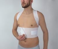 Vorschau: Hydas Geradehalter mit Stützgürtel korrigiert schlechte Körperhaltung, Taillenumfang bis 115 cm