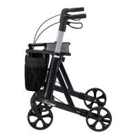 Vorschau: RUSSKA Vital Plus XL Rollator mit weichen Rädern, Sitzhöhe 62, Belastbarkeit: 200 kg