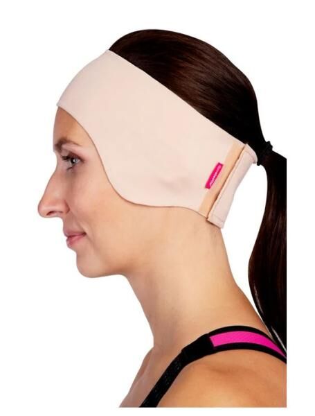 lipoelastic PU 03 postoperatives Kompressionsstirnband mit Klettverschluss u. doppellagigem Material