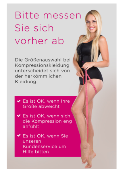 Lipoelastic FLOW leggings schwarz mit sanfter Kompression und Massage Effekt