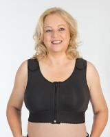 ABC Breast Care BH Compression Bandage Kompressions BH mit Prothesentaschen nicht gemoldet