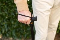 Vorschau: RIDDER Gehstock Ally höhenverstellbar ca. 75-100,5 cm mit Aufhänglasche und ergonomischen Griff