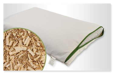 Mudis Natur-Schlafkissen versch. Größen, Füllung: Hirseschalen mit Zirbenholz