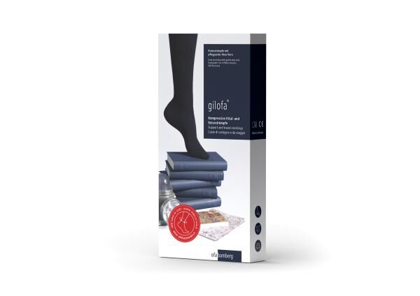 ofa Gilofa Aloe Vera Kniestrumpf mit pflegendem Aloe Vera