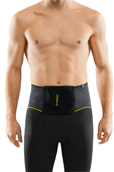 medi Lumbamed plus Emotion 3.0 sportliche Rückenorthese mit atmungsaktiver Varioflex Quarz-Pelotte