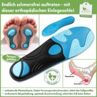 Vital Comfort Einlegesohlen bei Fersensporn und Plantarfaszie, 1 Paar