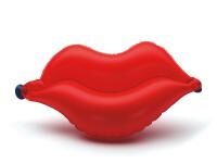 Vorschau: Dr. Winkler aufblasbares Badewannenkissen "Lippe" mit Saugnäpfen, 42 x 27 cm