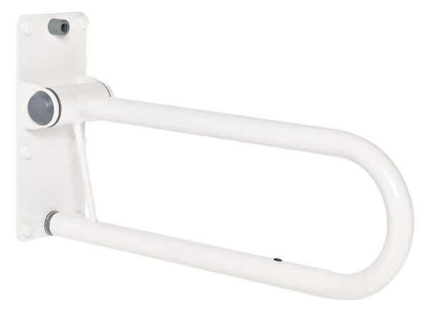 RIDDER WC-Aufstehbügel Tim ca. 55,5 cm mit ergonomischen Griffen, klappbar und TÜV geprüft