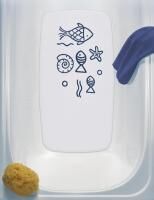 Vorschau: RIDDER Badewanneneinlage Neptun 38 x 72 cm mit Saugnäpfen aus hautsympatischem TPE