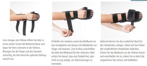 Ofa Dynamics Carpalorthese für eine optimale Ruhigstellung Ihres Handgelenks und Ihrer Hand