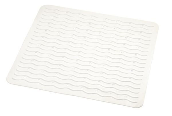 RIDDER Duscheinlage Playa 54 x 54 cm mit Saugnäpfen aus 100% synthetischem Kautschuk