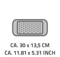 Vorschau: RIDDER Wannenset Promo mit großer Wanneneinlage 36 x 71 cm & Kopfpolster 30 x 13,5 cm