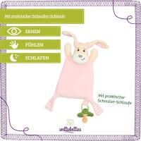 Vorschau: welliebellies® "Schmusetuch Hase" Wärmekuscheltier mit Bio-Hirse-Füllung, bis zu 90 min Wärme