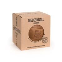 Vorschau: ARTZT Vintage Series Medizinball aus echtem Rindsleder in verschiedenen Gewichten