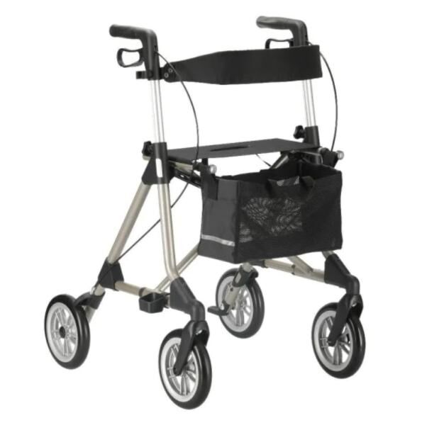 Russka Leichtgewichtrollator Elan plus mit Komfort-Rädern in versch. Farben