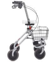 Vorschau: Bischoff & Bischoff Senio Standard-Rollator mit beidseitig Bremsen und faltbar inkl. Zubehör
