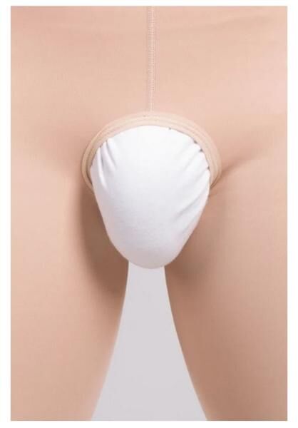 lipoelastic VFM Comfort postoperatives Kompressionsmieder für Herren mit Hygieneöffnung